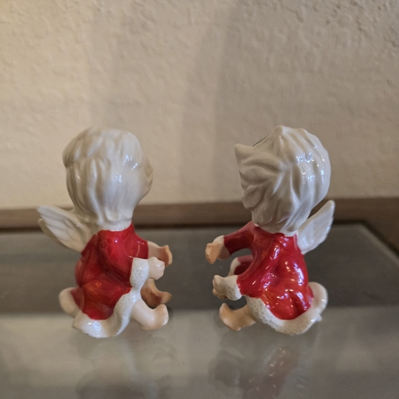 Vintage Lefton Japan Pixie Girl Angel Candle Stick decor. - Picture 3 of 10